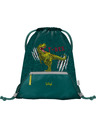 BAAGL  Zelena torba s džepom Baagl T-Rex