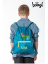 BAAGL  Zelena torba s džepom Baagl T-Rex