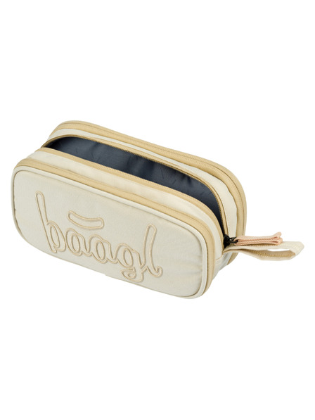 BAAGL  Bež studentska pernica Baagl Beige