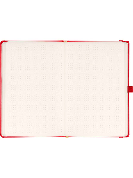 NOTIQUE NOTIQUE Notes Aprint, crveni, točkasti, 15 x 21 cm BAAGL