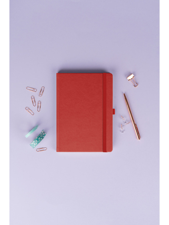 NOTIQUE NOTIQUE Notes Aprint, crveni, točkasti, 15 x 21 cm BAAGL