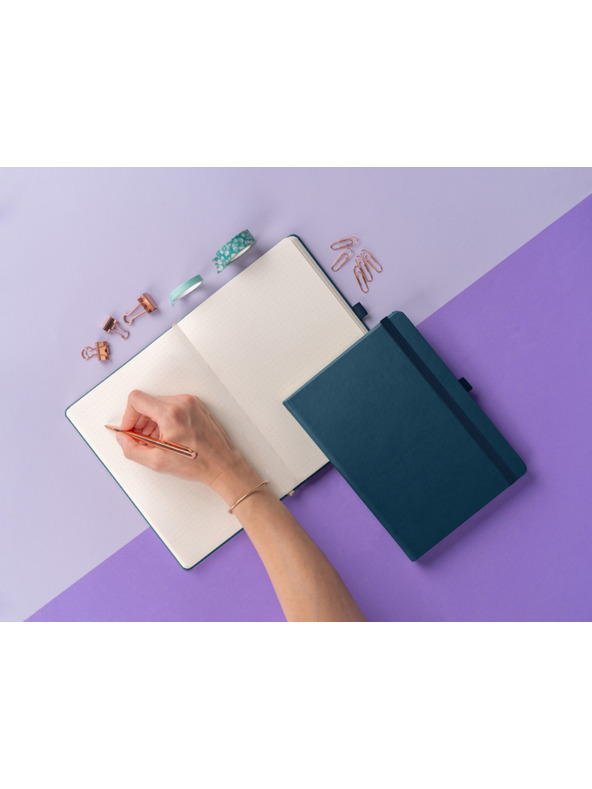 NOTIQUE NOTIQUE Notes Aprint Neo, plava, točkasta, 15 x 21 cm