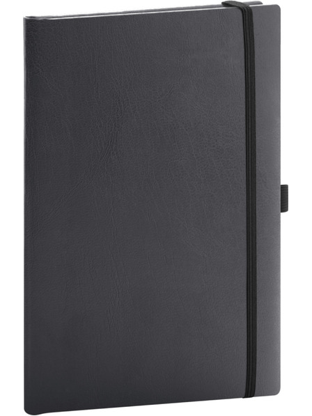 NOTIQUE NOTIQUE Notes Balacron, crn, točkasto, 15 x 21 cm