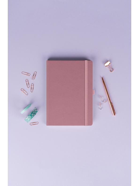 NOTIQUE NOTIQUE Notes Aprint Neo, roza, crtirano, 15 x 21 cm