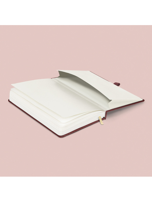 NOTIQUE NOTIQUE Notes Aprint Neo, bordo, crte, 15 x 21 cm