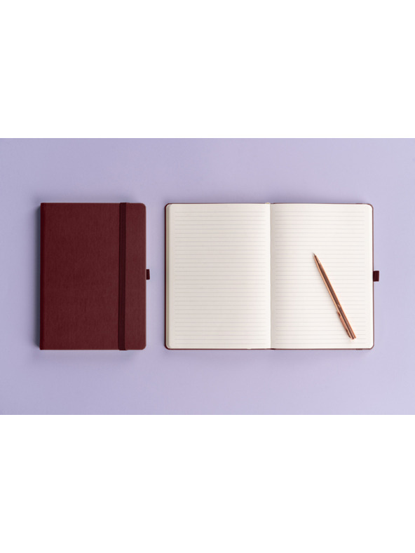 NOTIQUE NOTIQUE Notes Aprint Neo, bordo, crte, 15 x 21 cm