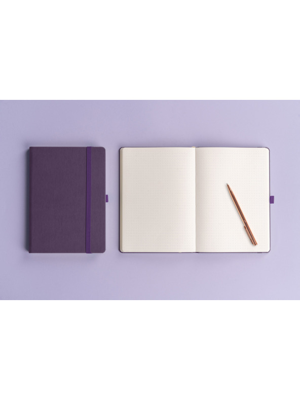 NOTIQUE NOTIQUE Notes Aprint Neo, ljubičasta, točkasta, 15 x 21 cm