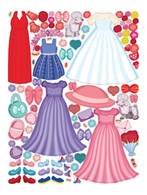 ELLA & MAX Haljine za TEREZKU ─ Knjiga naljepnica