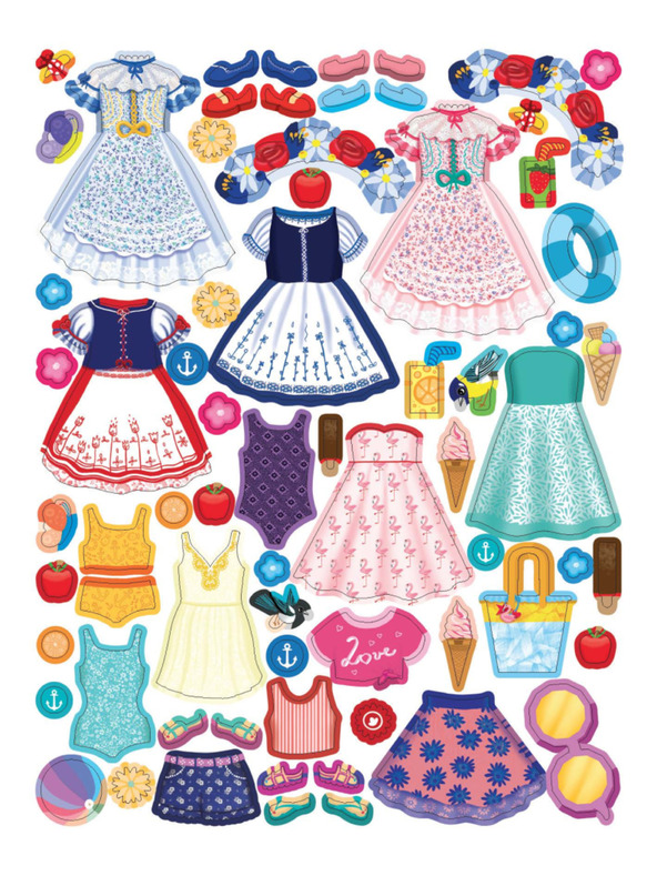 ELLA & MAX Haljine za TEREZKU ─ Knjiga naljepnica