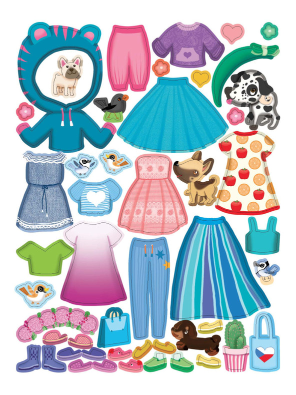 ELLA & MAX Haljine za TEREZKU ─ Knjiga naljepnica