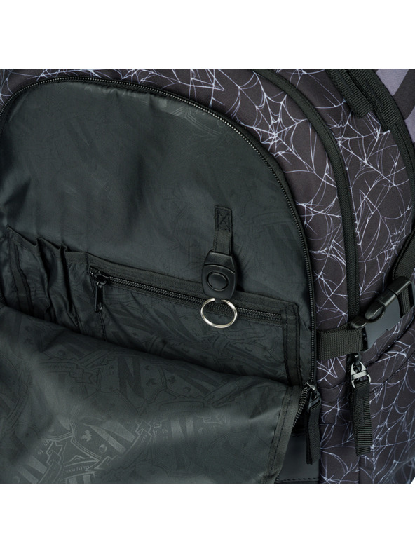 BAAGL  Crni školski ruksak Skate Wednesday Nevermore Baagl