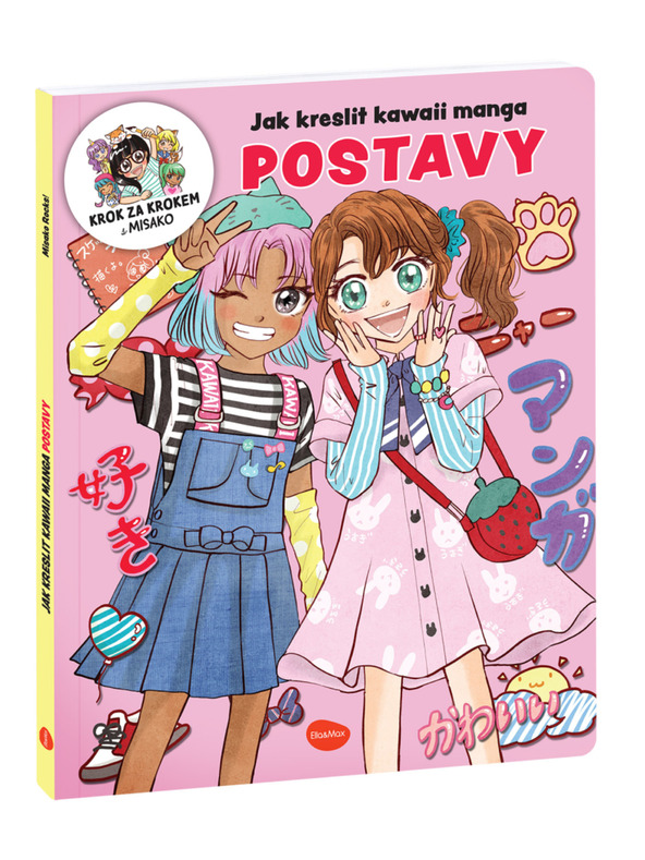 BAAGL  Kako crtati KAWAII MANGA: LIKOVI – Korak po korak s MISAKO