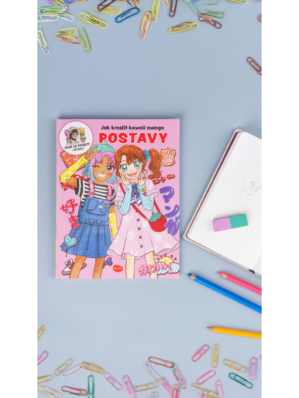 BAAGL  Kako crtati KAWAII MANGA: LIKOVI – Korak po korak s MISAKO