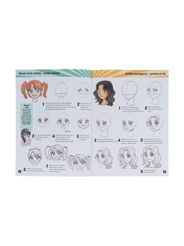 BAAGL  Kako crtati KAWAII MANGA: MODA – Korak po korak s MISAKO