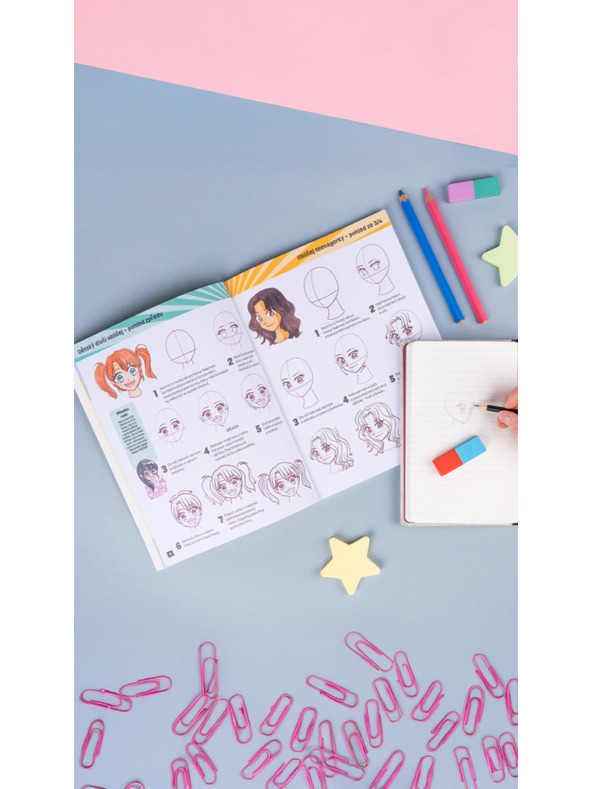 BAAGL  Kako crtati KAWAII MANGA: MODA – Korak po korak s MISAKO