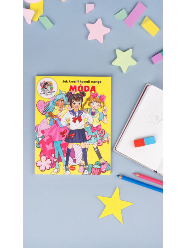 BAAGL  Kako crtati KAWAII MANGA: MODA – Korak po korak s MISAKO
