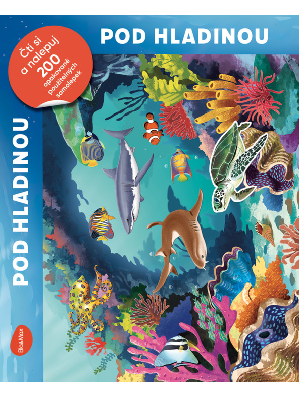 BAAGL  Čitaj i zalijepi – ISPOD POVRŠINE, knjiga sa sličicama