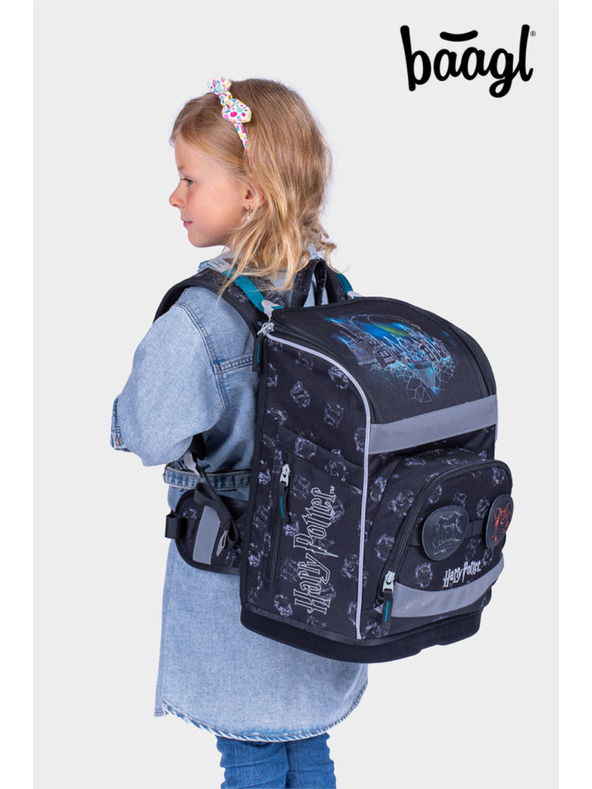 BAAGL  BAAGL Školska torba Zippy plus Bradavice Lumos