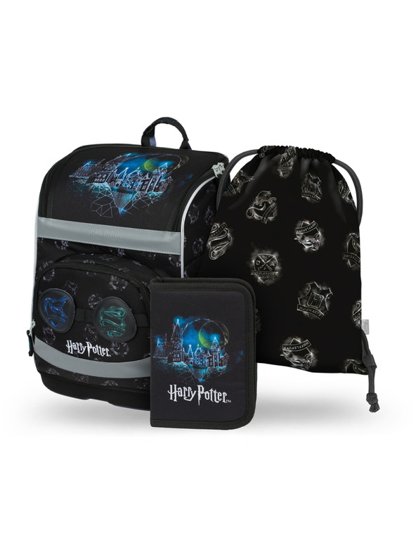 BAAGL  BAAGL SET 3 Zippy plus Bradavice: aktovka, pernica, vrećica