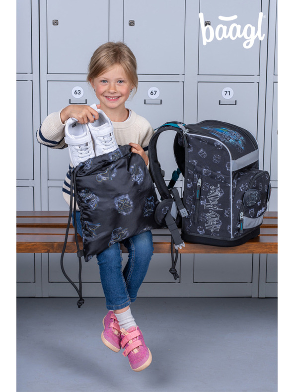 BAAGL  BAAGL SET 3 Zippy plus Bradavice: aktovka, pernica, vrećica