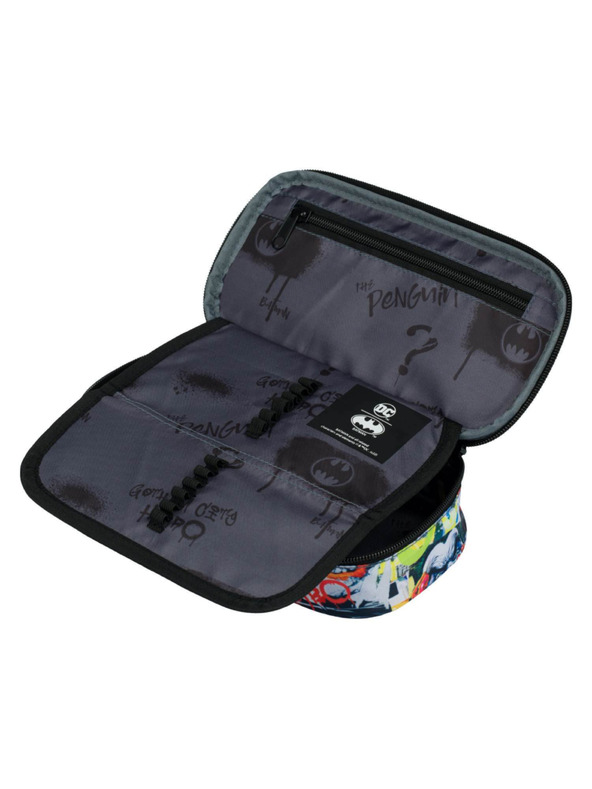 BAAGL  BAAGL 3 SET Skate Batman Comics: ruksak, pernica, vreća