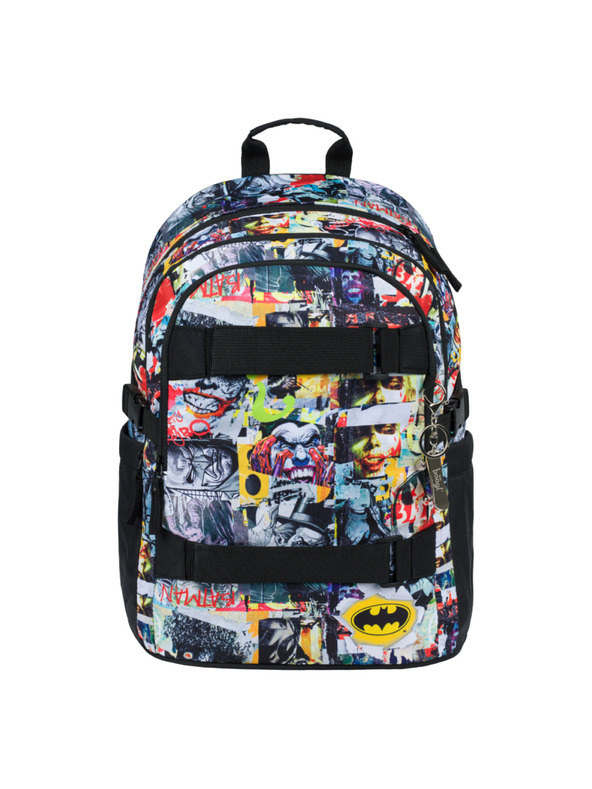 BAAGL  BAAGL 3 SET Skate Batman Comics: ruksak, pernica, vreća