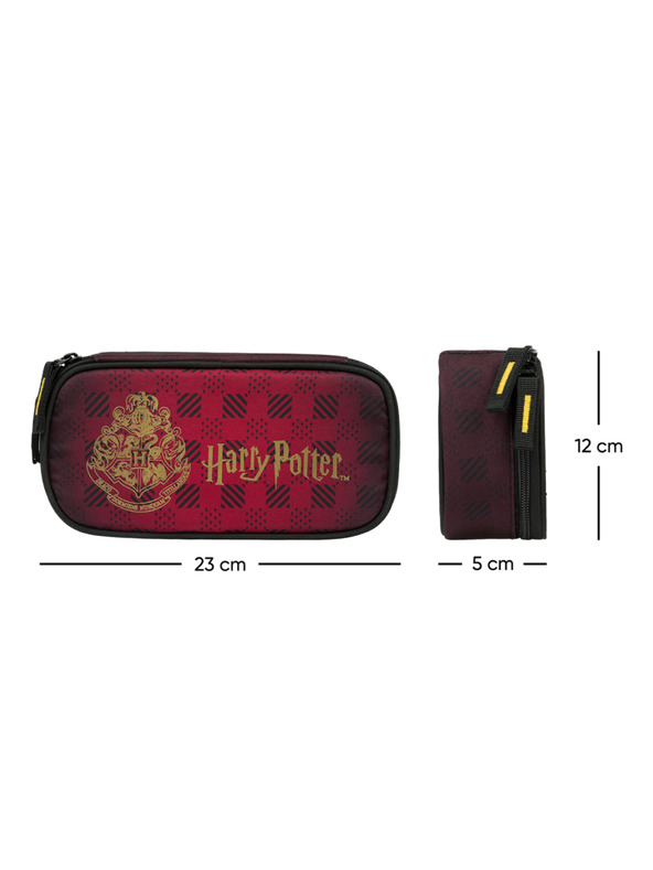 BAAGL  BAAGL Školska pernica etui Harry Potter Hogwarts vinsko crvena