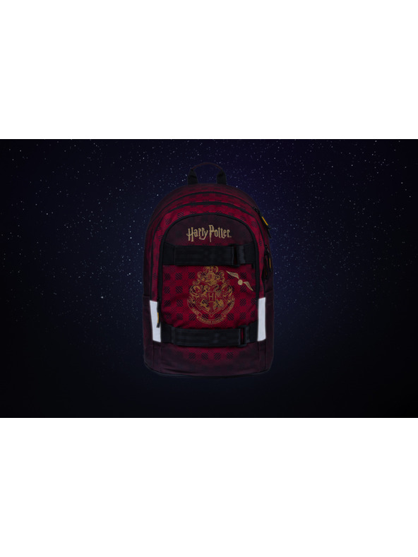 BAAGL  BAAGL Školski ruksak Skate Harry Potter Hogwarts vinsko crveni