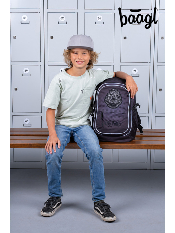 BAAGL  BAAGL Školski ruksak Core Harry Potter Hogwarts crni