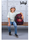 BAAGL  BAAGL SET 3 Skate Harry Potter Hogwarts bordo: ruksak, pernica, torba