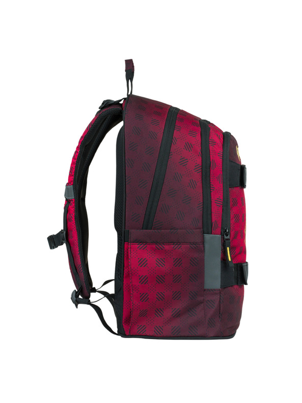 BAAGL  BAAGL SET 3 Skate Harry Potter Hogwarts bordo: ruksak, pernica, torba