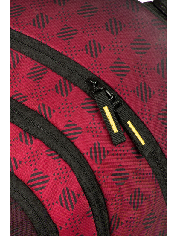 BAAGL  BAAGL SET 3 Skate Harry Potter Hogwarts bordo: ruksak, pernica, torba