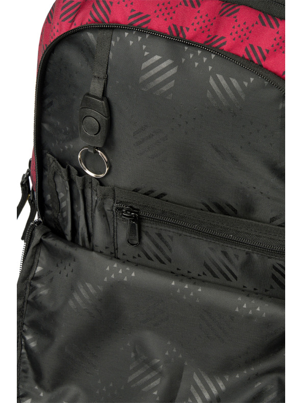 BAAGL  BAAGL SET 3 Skate Harry Potter Hogwarts bordo: ruksak, pernica, torba