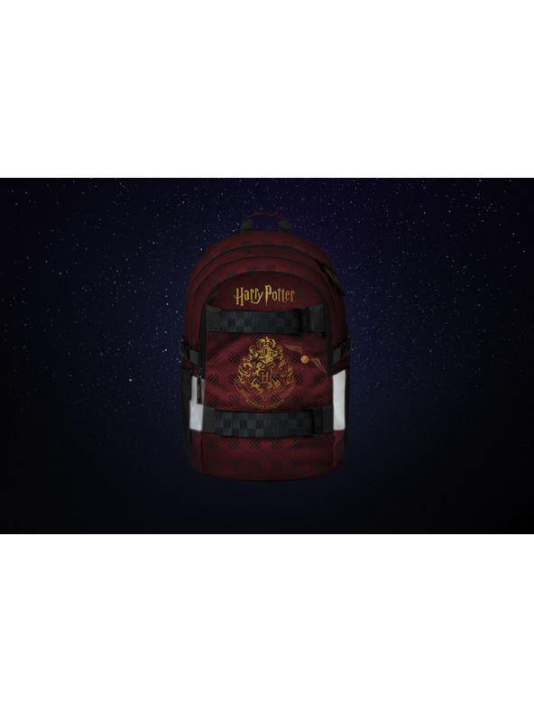 BAAGL  BAAGL SET 3 Skate Harry Potter Hogwarts bordo: ruksak, pernica, torba