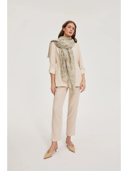 Moodo Šareni šal maslinast Moodo