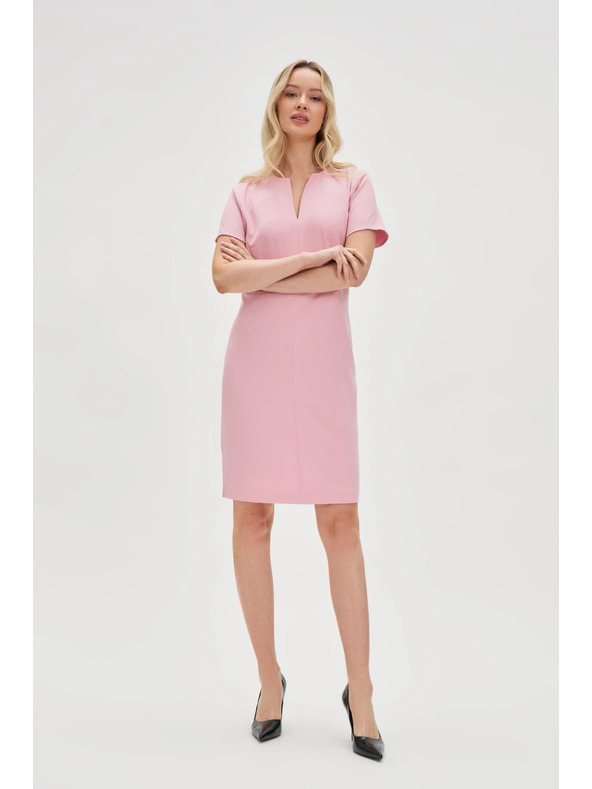 Moodo Elegantna suknja roza Moodo