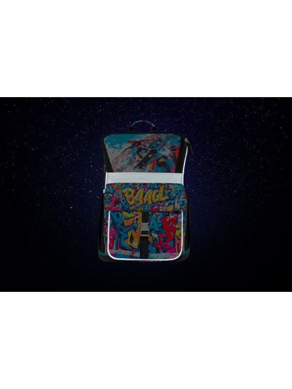 BAAGL  BAAGL SET 5 Zippy Skatepark: aktovka, penal, vrećica, pregača, novčanik