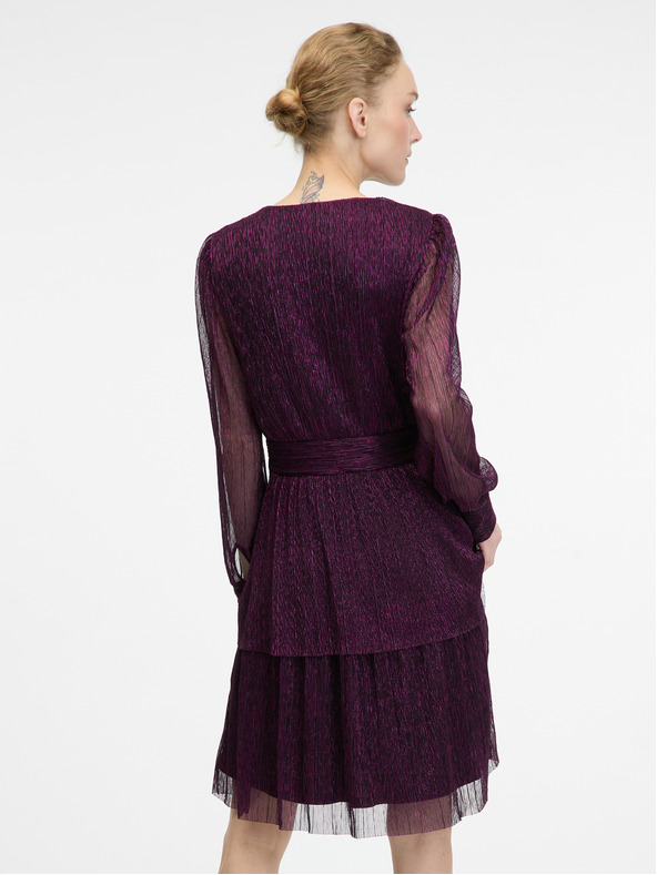 Orsay Ljubičasta ženska haljina do koljena ORSAY