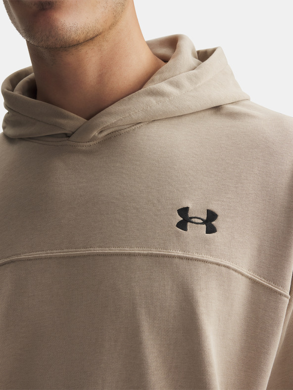 Under Armour Muški hoodie Under Armour UA Rival LW Hoodie-BRN