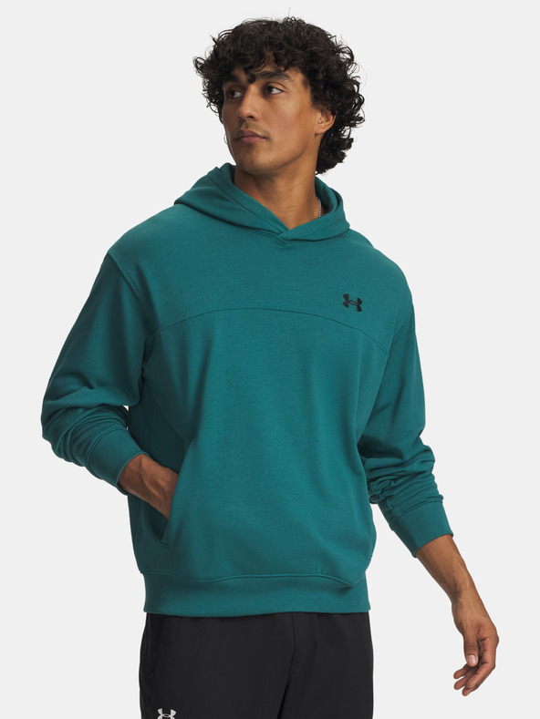 Under Armour Muški hoodie Under Armour UA Rival LW Hoodie-GRN