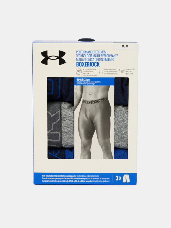 Under Armour Muške bokserice Under Armour M UA Perf Tech Mesh 9in-3pk