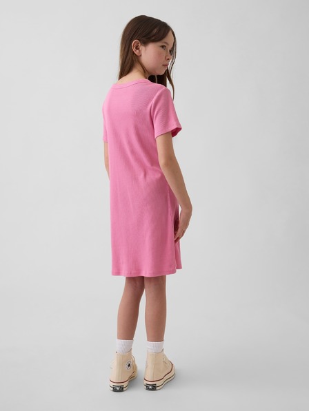 GAP Dječke prugaste haljine s logom GAP