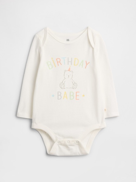 GAP Baby bodi s printom GAP