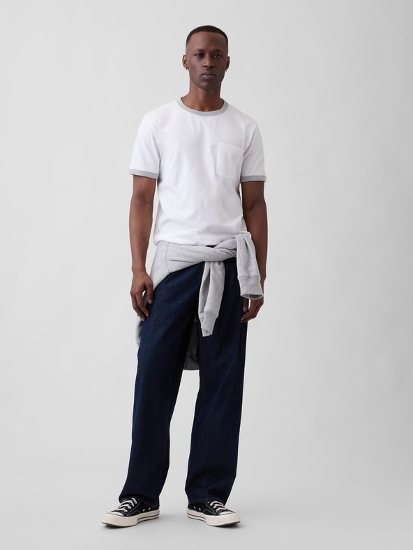 GAP Majica s džepom Everyday Soft GAP