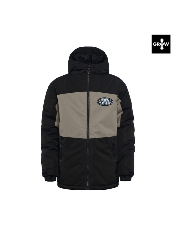 Horsefeathers Dječja jakna Juno - black/taupe