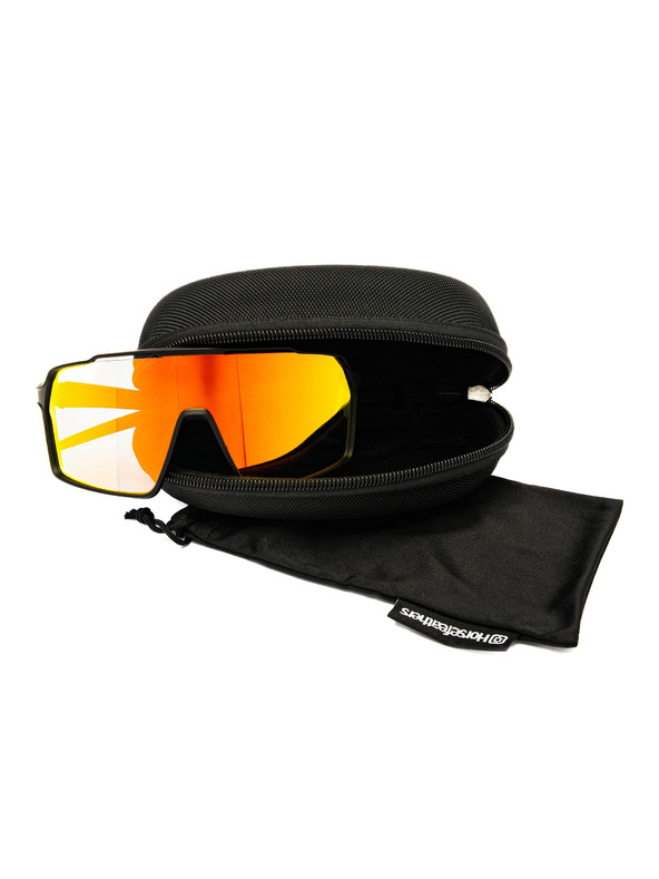 Horsefeathers Fotokromne naočale Neutron - mat crna/ogledalo crvena