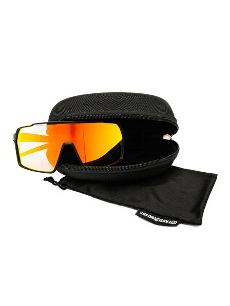 Horsefeathers Fotokromne naočale Neutron - mat crna/ogledalo crvena