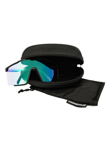 Horsefeathers Fotokromne naočale Proton - mat crna/ogledalo zelena