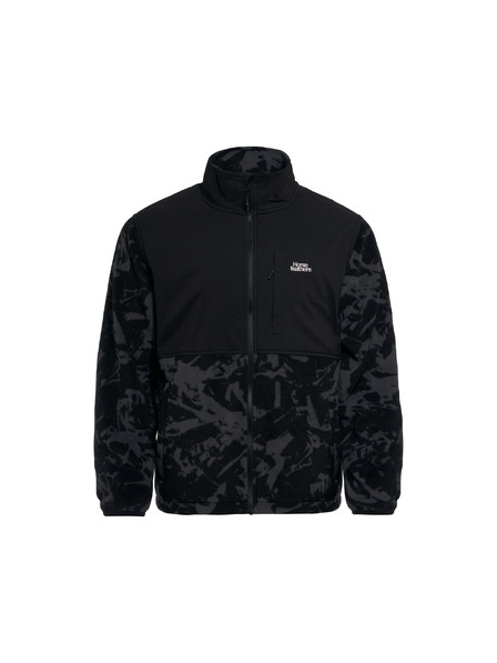 Horsefeathers Fleece majica Duval - asphalt