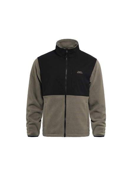 Horsefeathers Fleece majica Duval - taupe